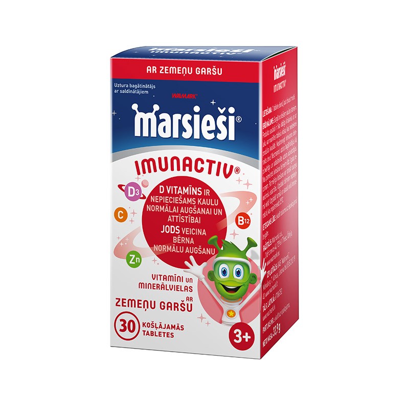 MARSIESI MARSIEŠI Imunactiv (zemeņu garša)