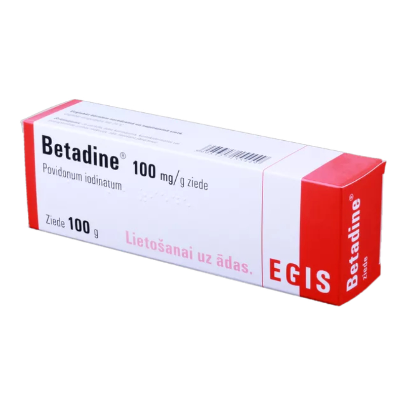 Betadine 100 mg/g ziede
