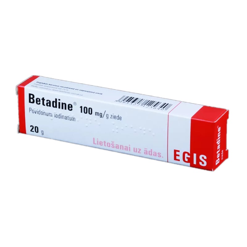 Betadine 100 mg/g ziede