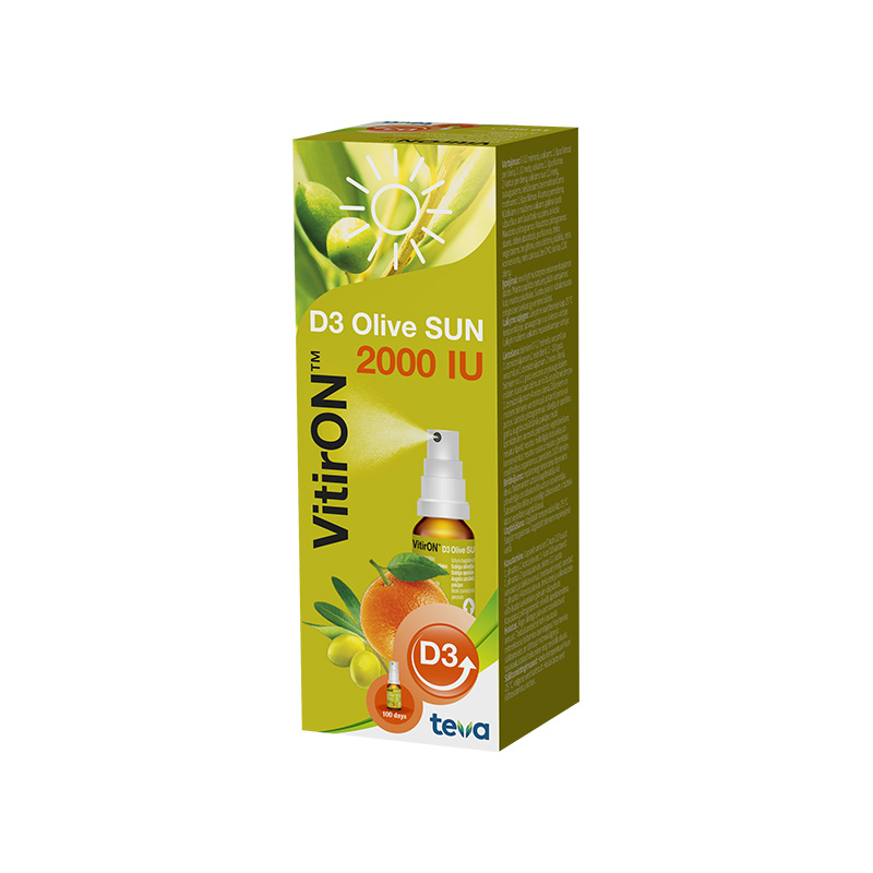VITIRON D3 OLIVE SUN 2000 IU, aerosols, 10 ml