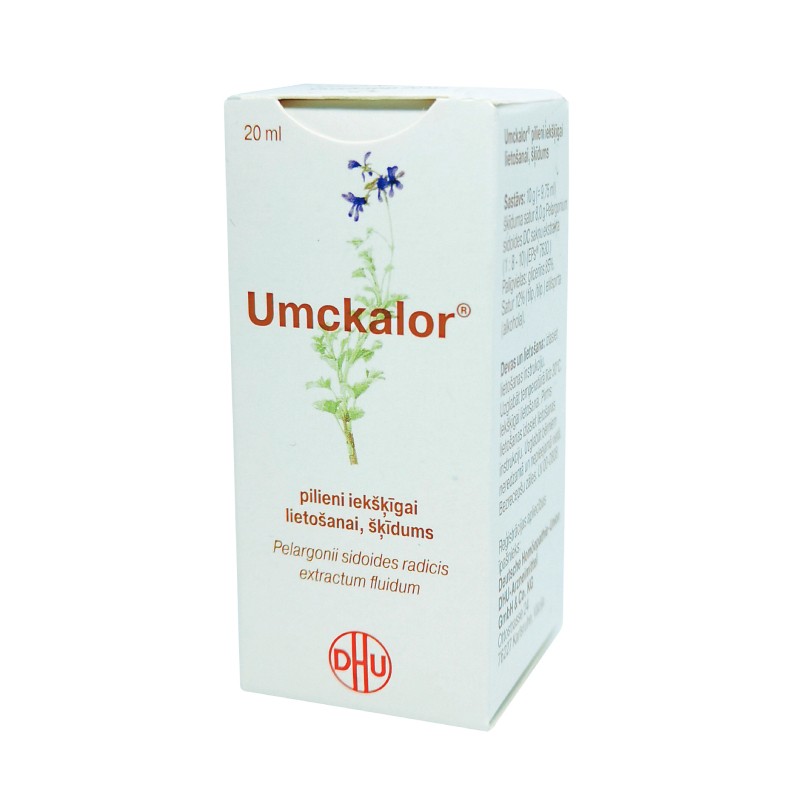 Umckalor pilieni iekšķīgai lietošanai, šķīdums