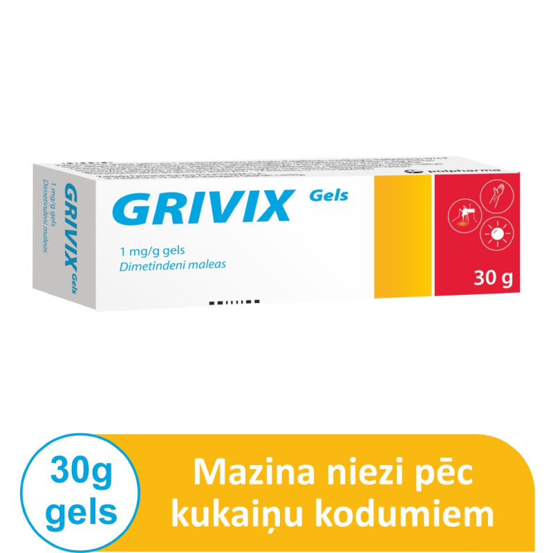 GRIVIX 1 mg/g gels, 30 g