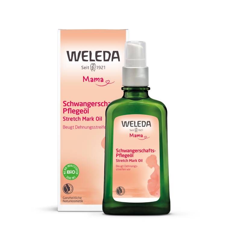 Weleda eļļa grūtniecēm striju profilaksei ar pumpīti, 100 ml