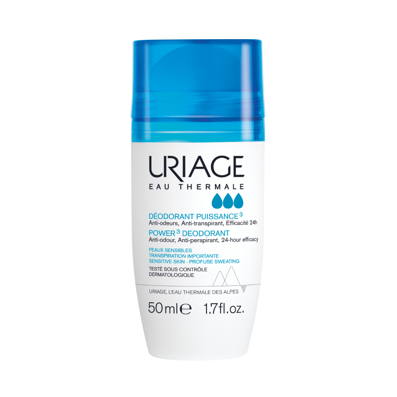 URIAGE dezodorants-rullītis POWER 3, 50 ml