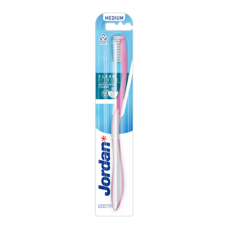 JORDAN Clean Between vidēji mīksta zobu birste N1