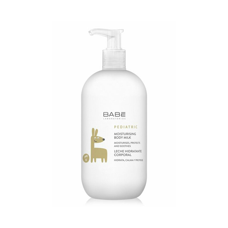 BABE mitrinošs ķermeņa pieniņš PEDIATRIC, 500 ml