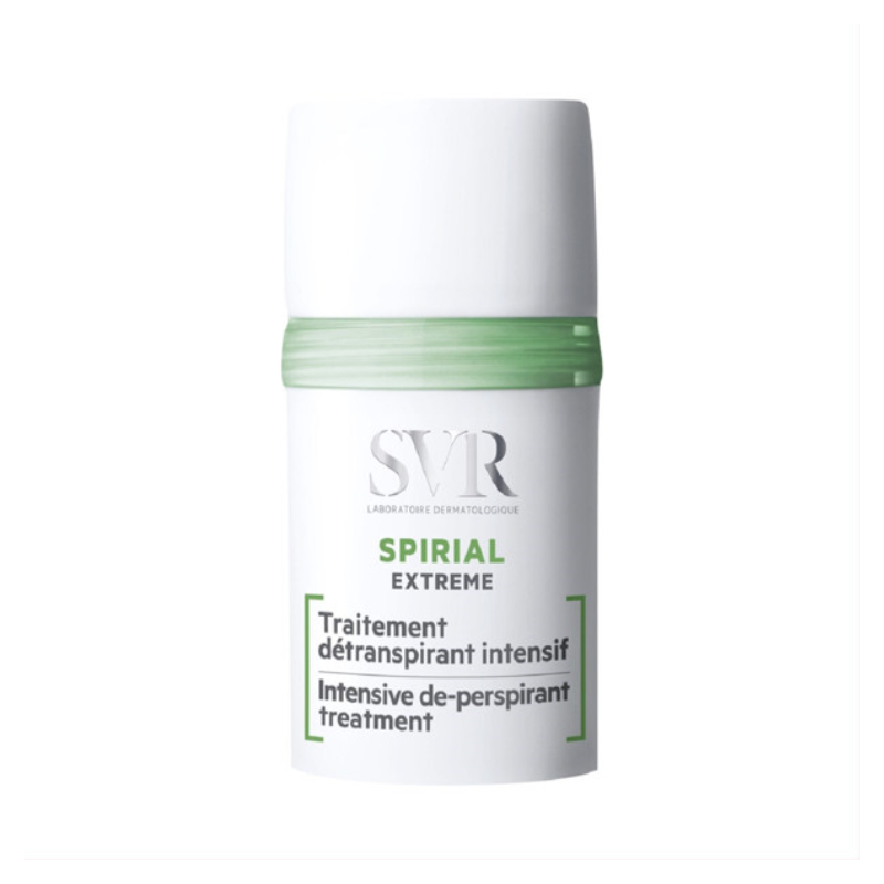 SVR rullīšveida dezodorants antiperspirants SPIRIAL EXTREME, 20 ml
