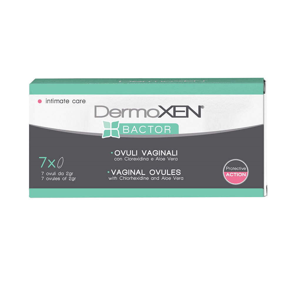 DermoXen Bactor, 7 vaginālās ovulas