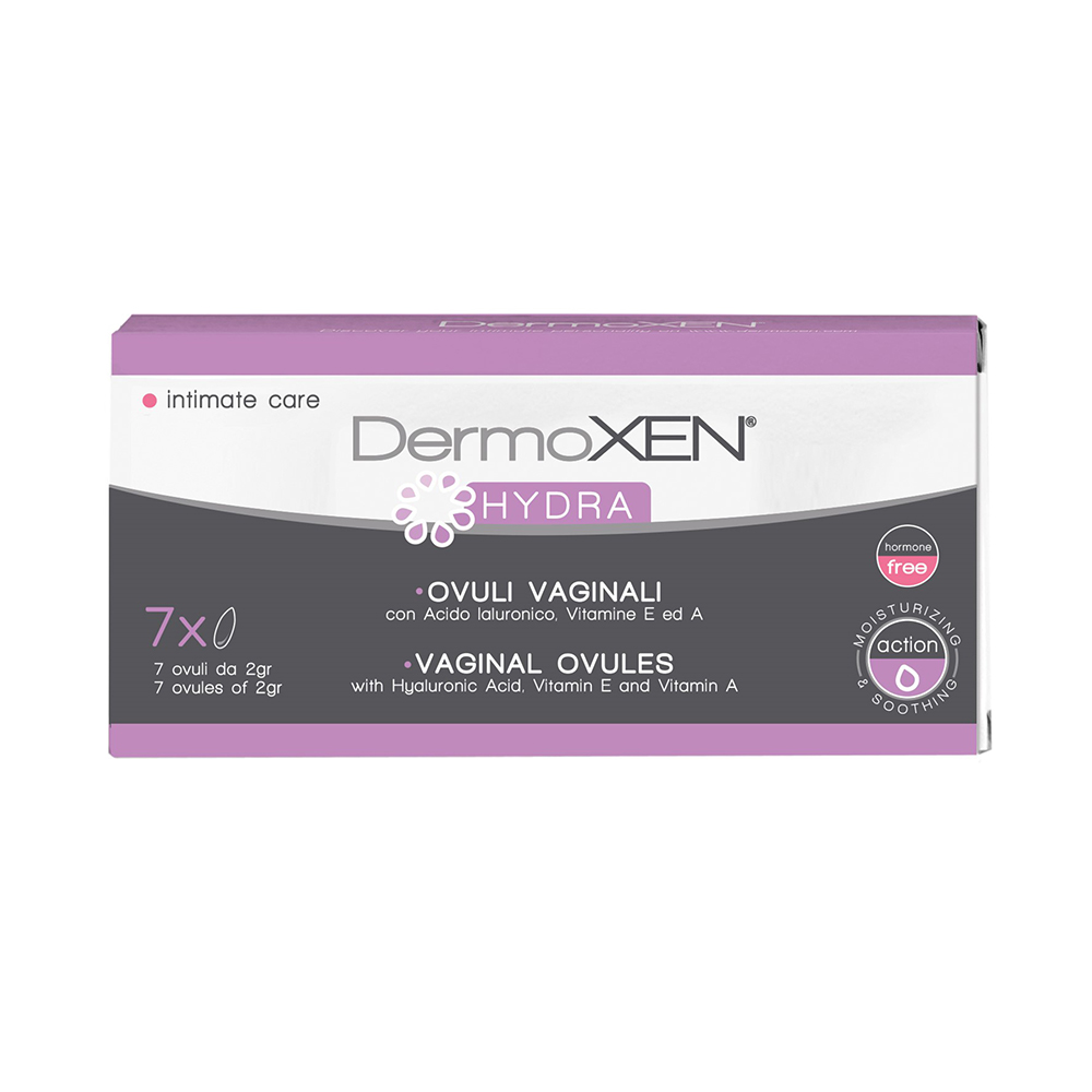 DermoXen Hydra, 7 vaginālās ovulas