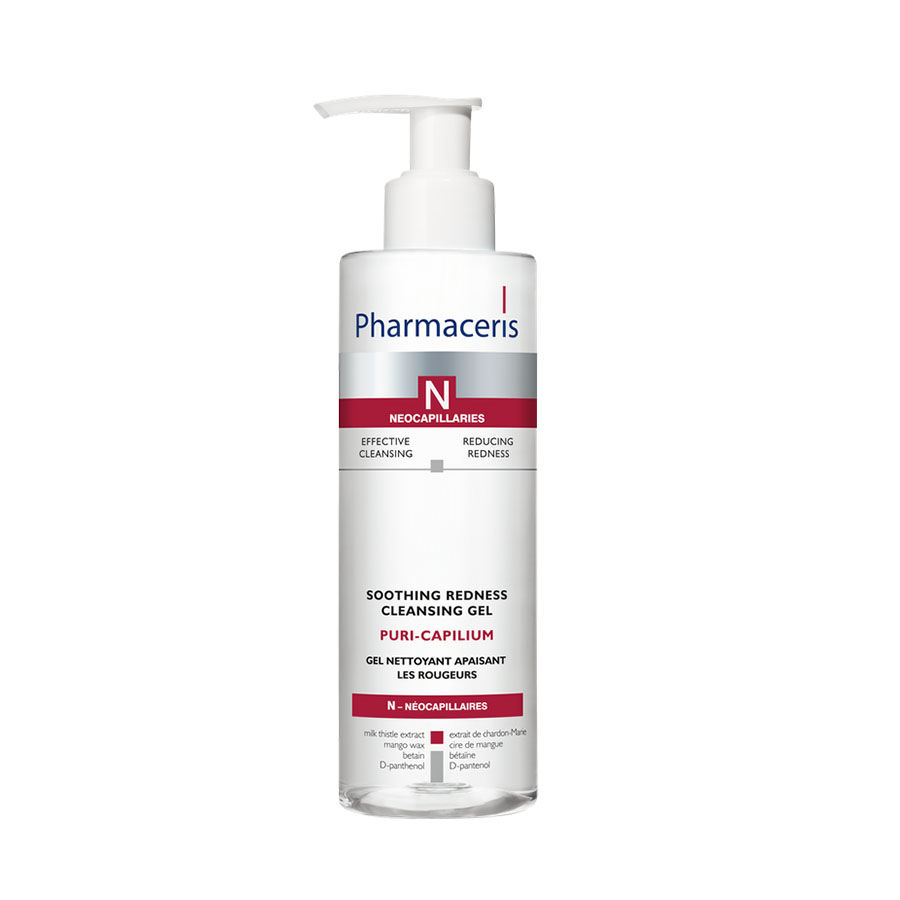 PHARMACERIS N Puri-Capilium gels ādas mazgāšanai 190 ml
