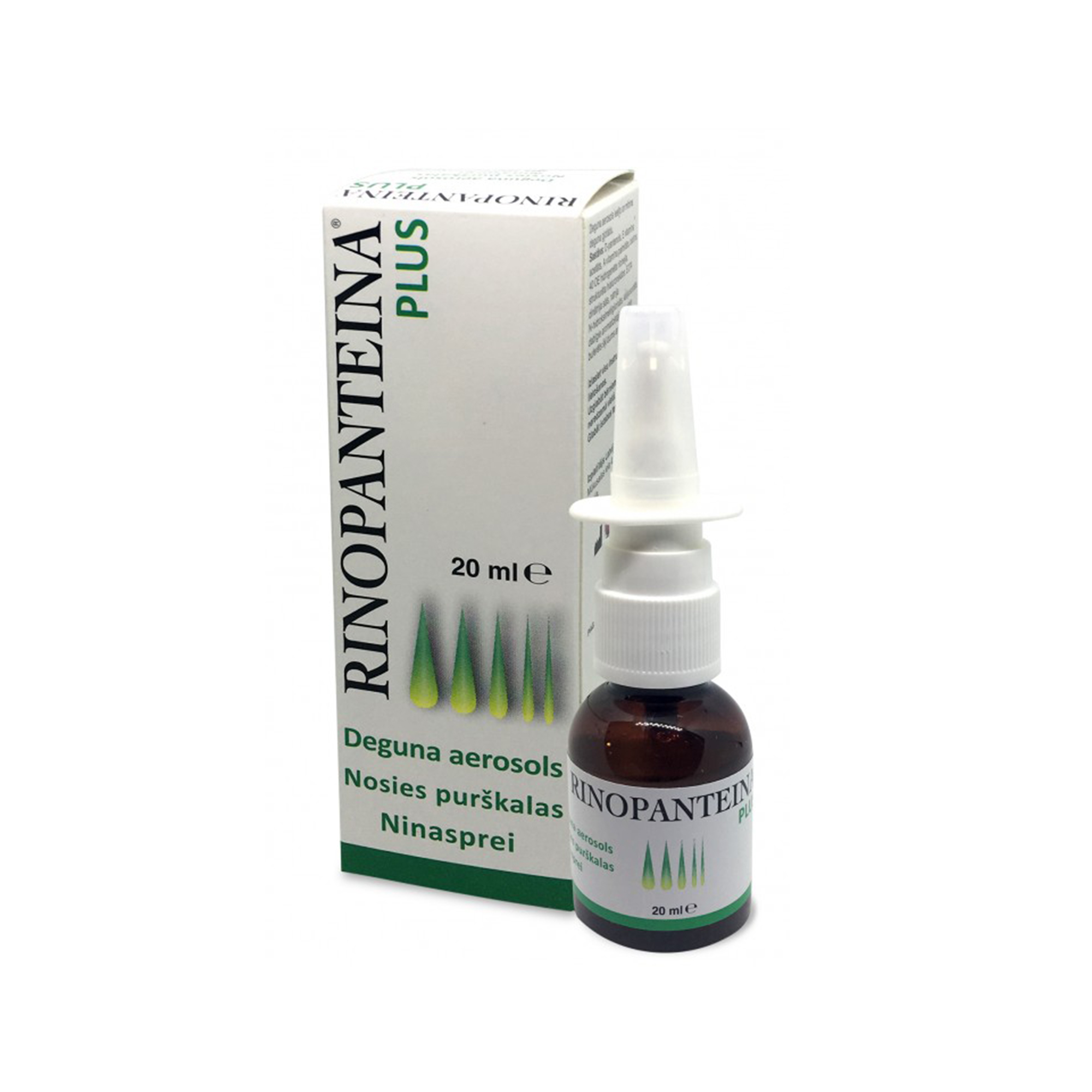 Rinopanteina Plus Deguna aerosols, 20 ml
