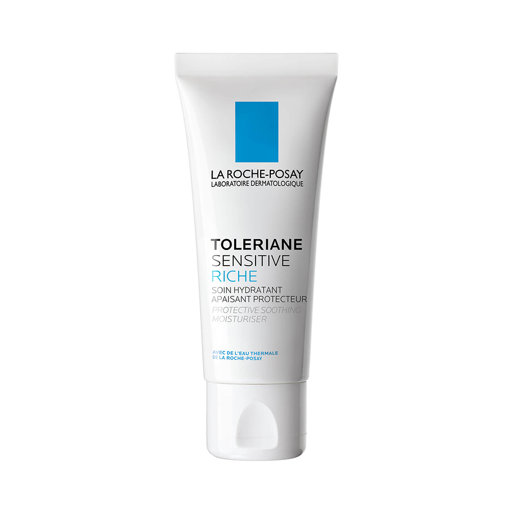 LA ROCHE-POSAY mitrinošs krēms jutīgai, sausai ādai TOLERIANE SENSITIVE RICHE, 40 ml