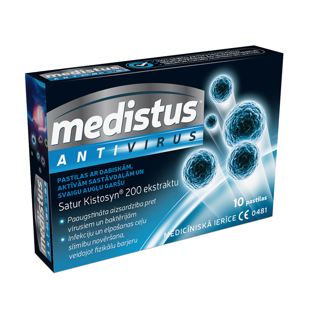 Medistus Antivirus, 10 pastilas
