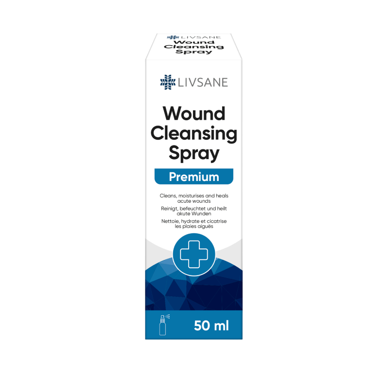 LIVSANE aerosols brūču tīrīšanai, 50 ml