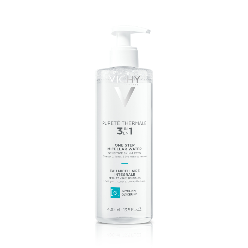 VICHY minerālais micelārais ūdens jutīgai ādai PURETE THERMALE, 400 ml