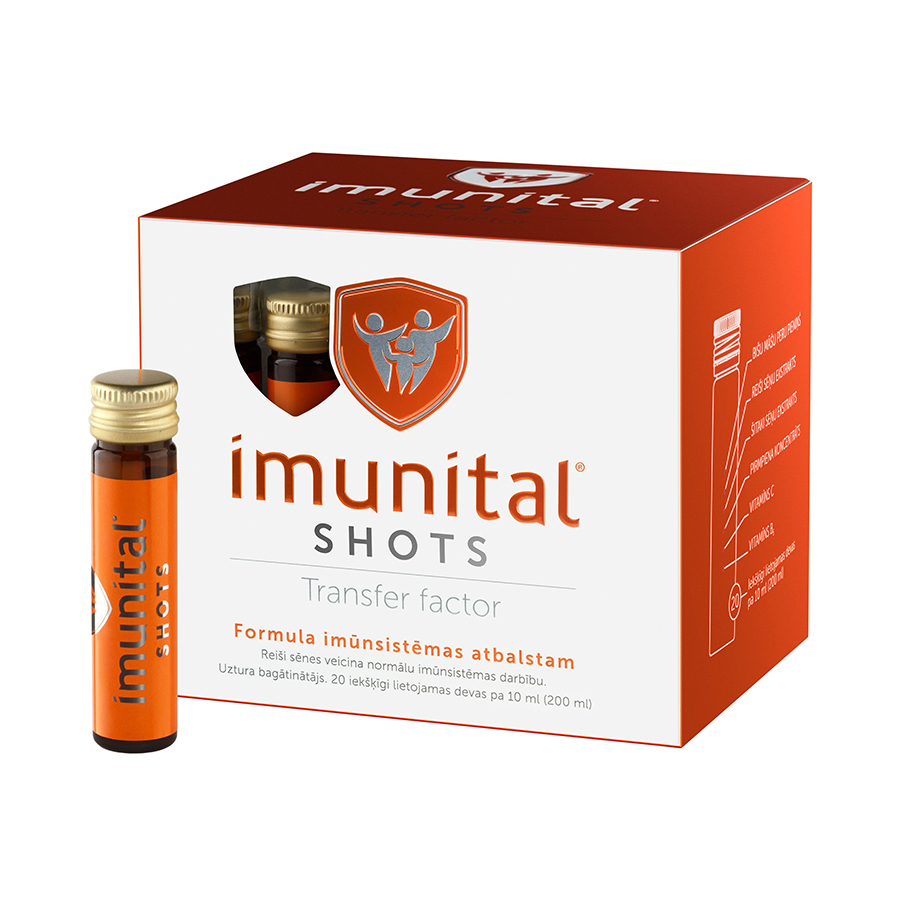 IMUNITAL® Shots 10 ml, 20 gab.