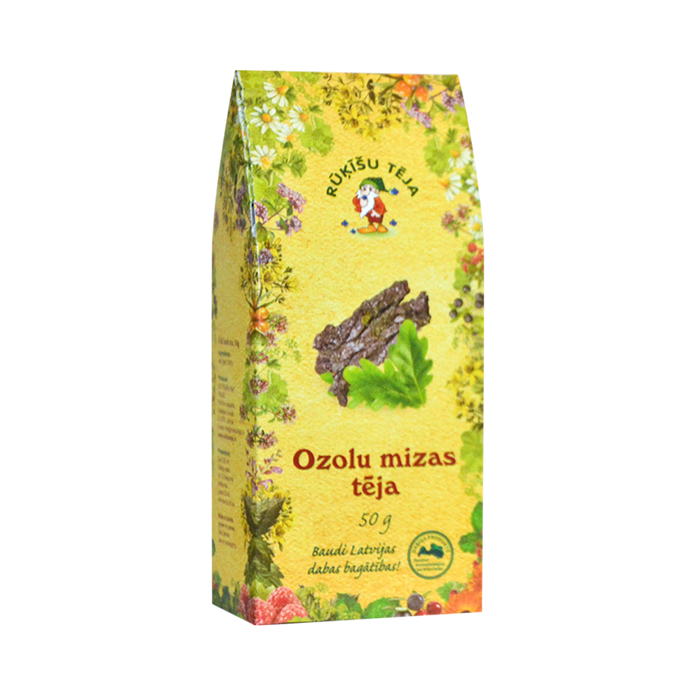 Rūķīšu Ozolu mizu tēja, 50 g