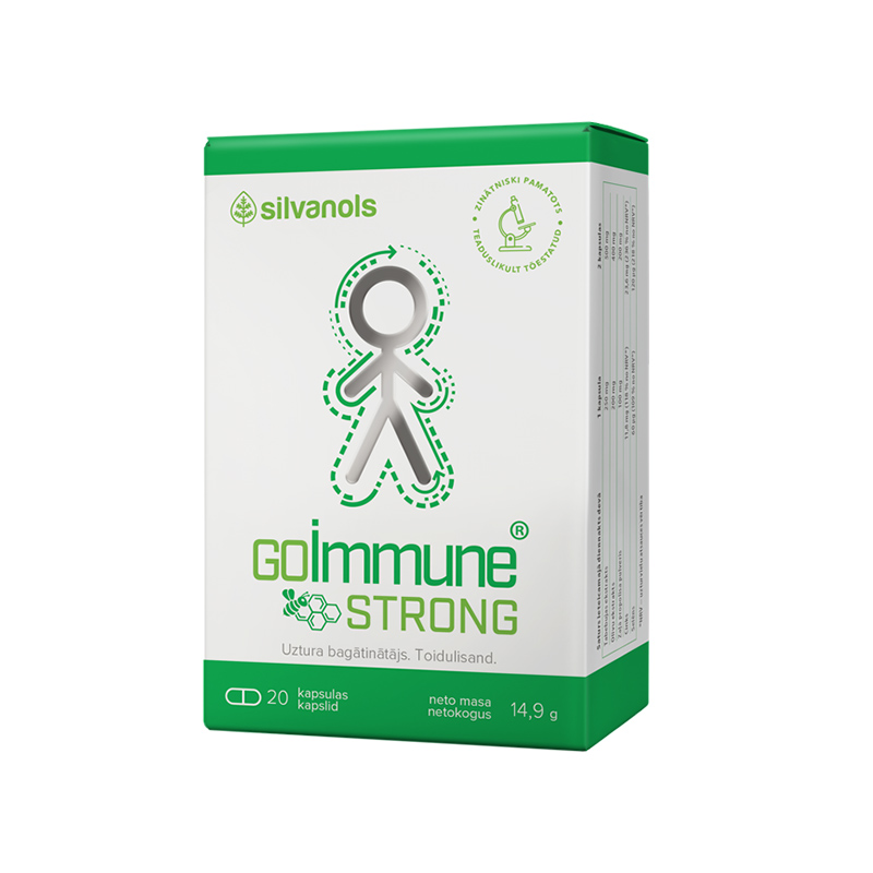 GOIMMUNE Strong kapsulas, 20 gab.