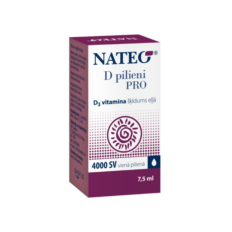 Nateo D 4000SV Pro pilieni, 7.5 ml