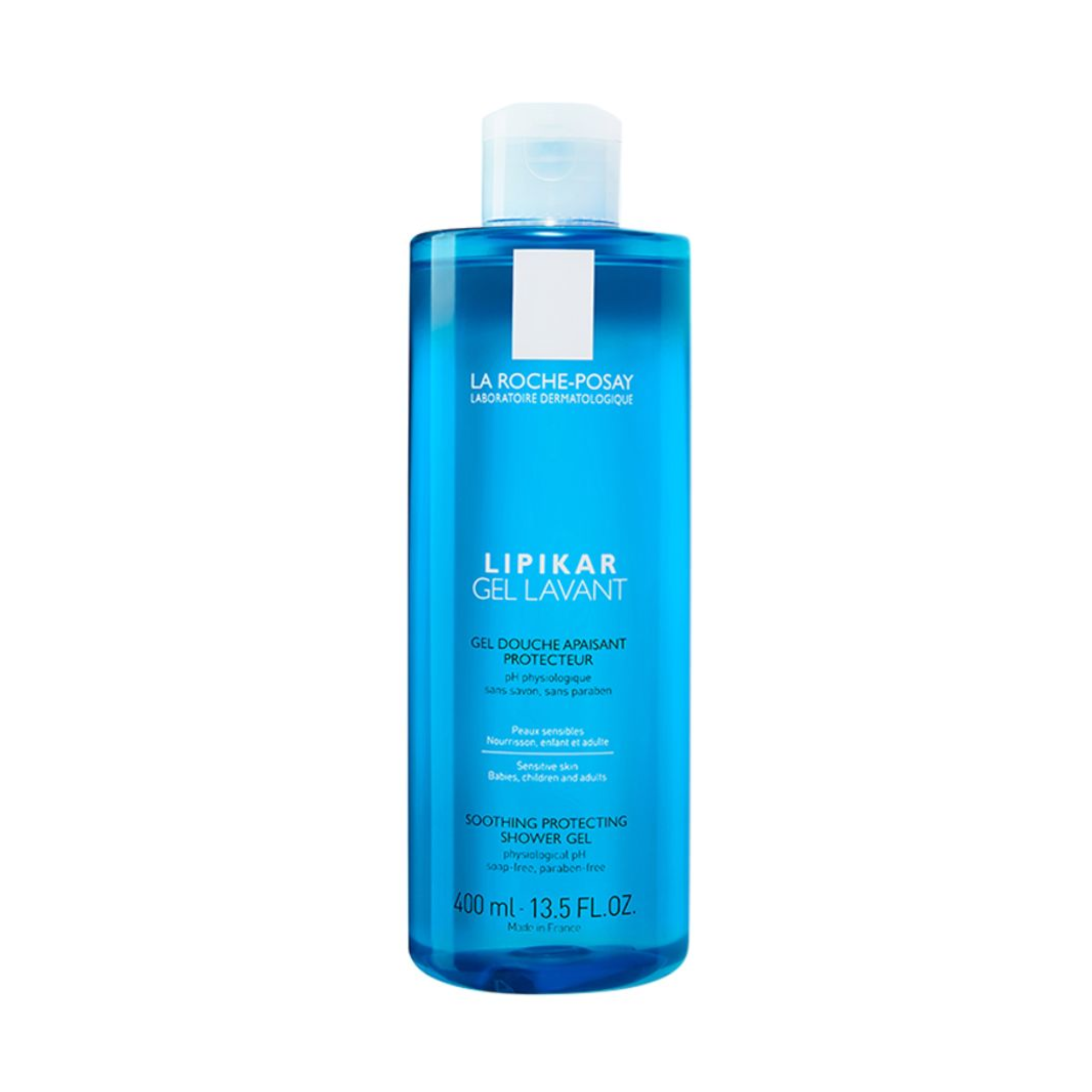 LA ROCHE-POSAY dušas želeja zīdaiņiem, bērniem, pieaugušajiem LIPIKAR GEL LAVANT, 400 ml