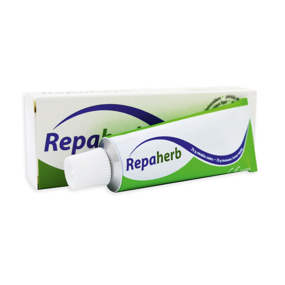Repaherb rektālā ziede, 25 g
