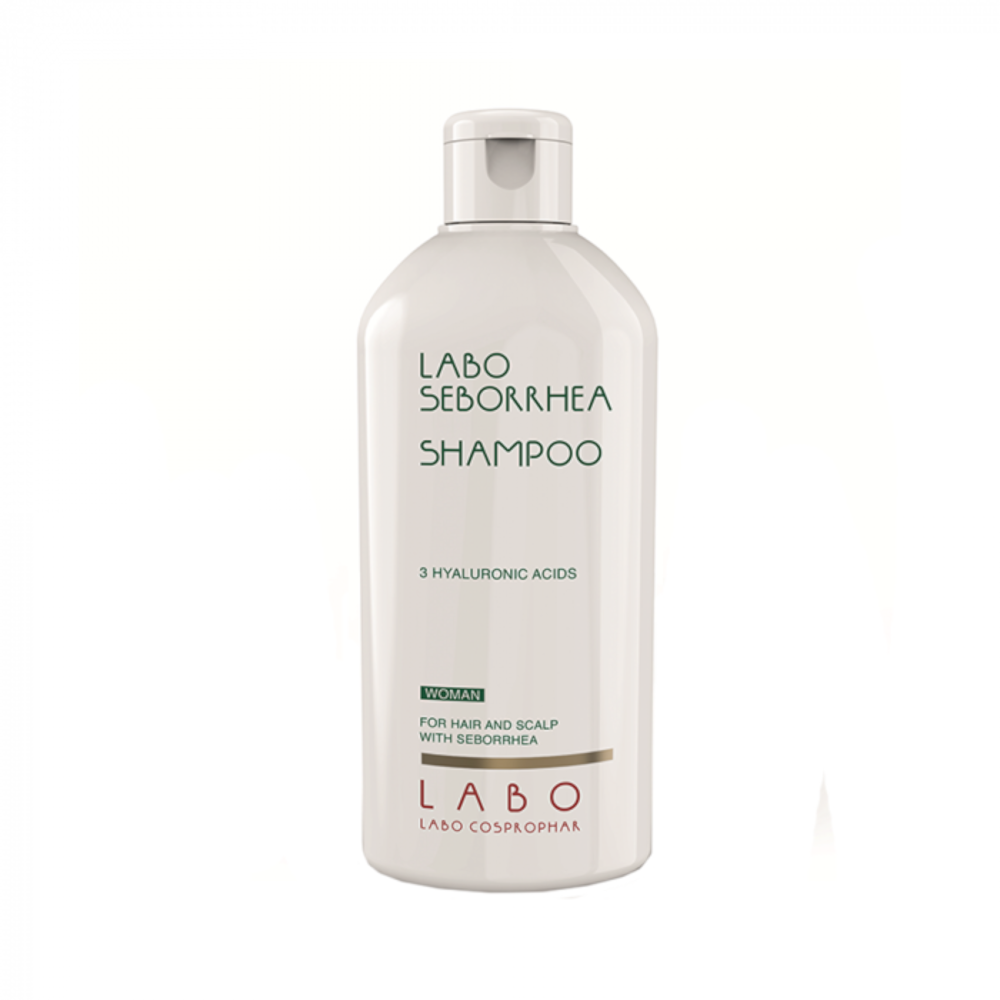 LABO Seborrhea šampūns sievietēm - seborejas bojātiem matiem un galvas ādai, 200ml