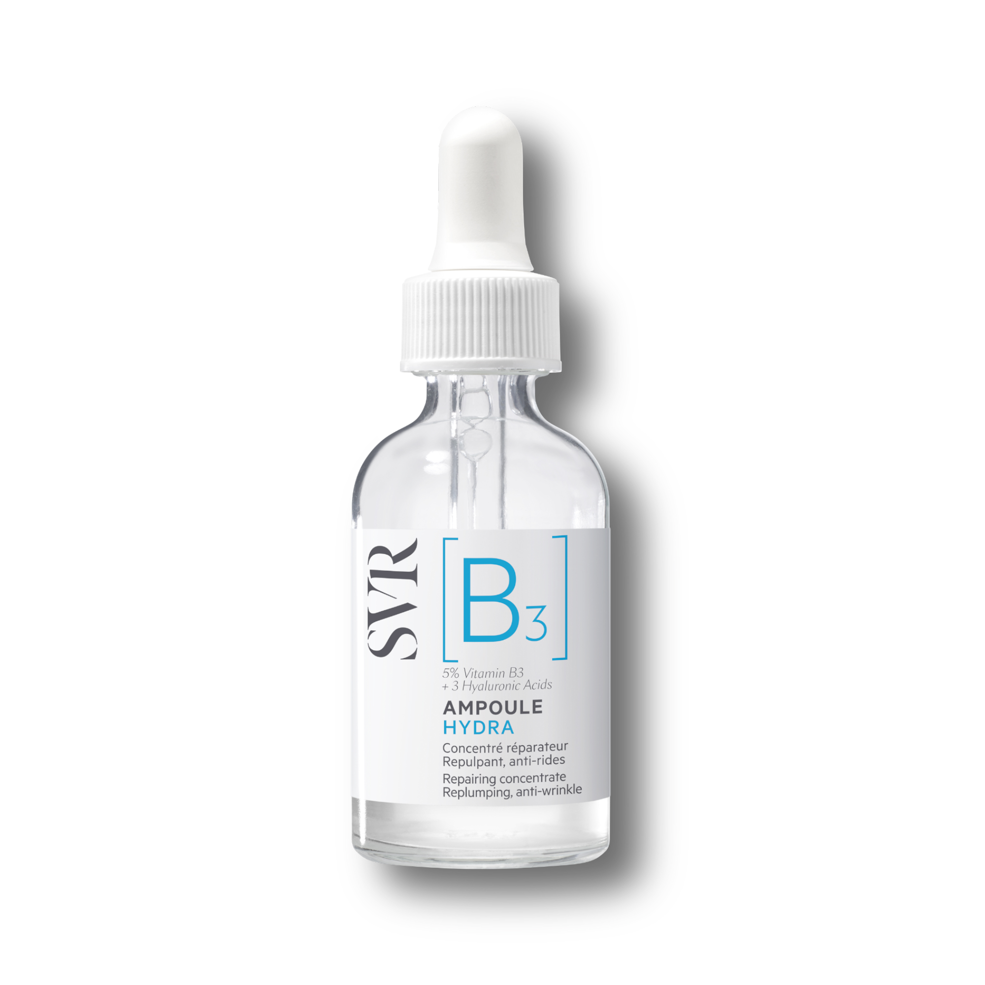 SVR AMPOULE [B3] HYDRA koncentrēts mitrinošs serums, 30 ml