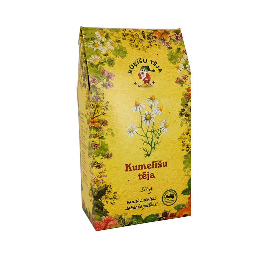 Rūķīšu Kumelīšu ziedu tēja, 50 g