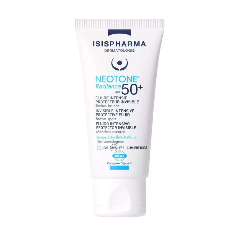 ISISPHARMA aizsargfluīds pigmentācijai NEOTONE RADIANCE SPF50+, 30 ml