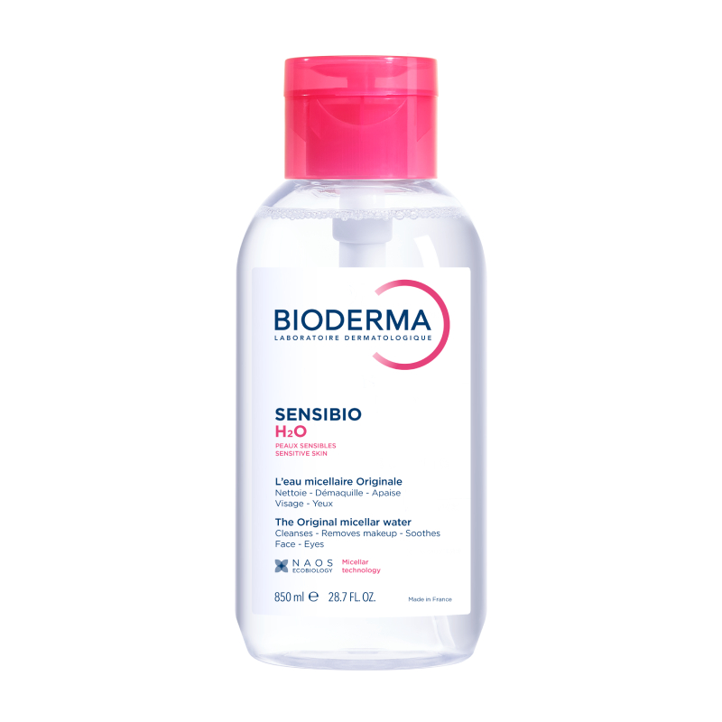 BIODERMA attīrošs micelārais ūdens jutīgai ādai SENSIBIO H2O, 850 ml