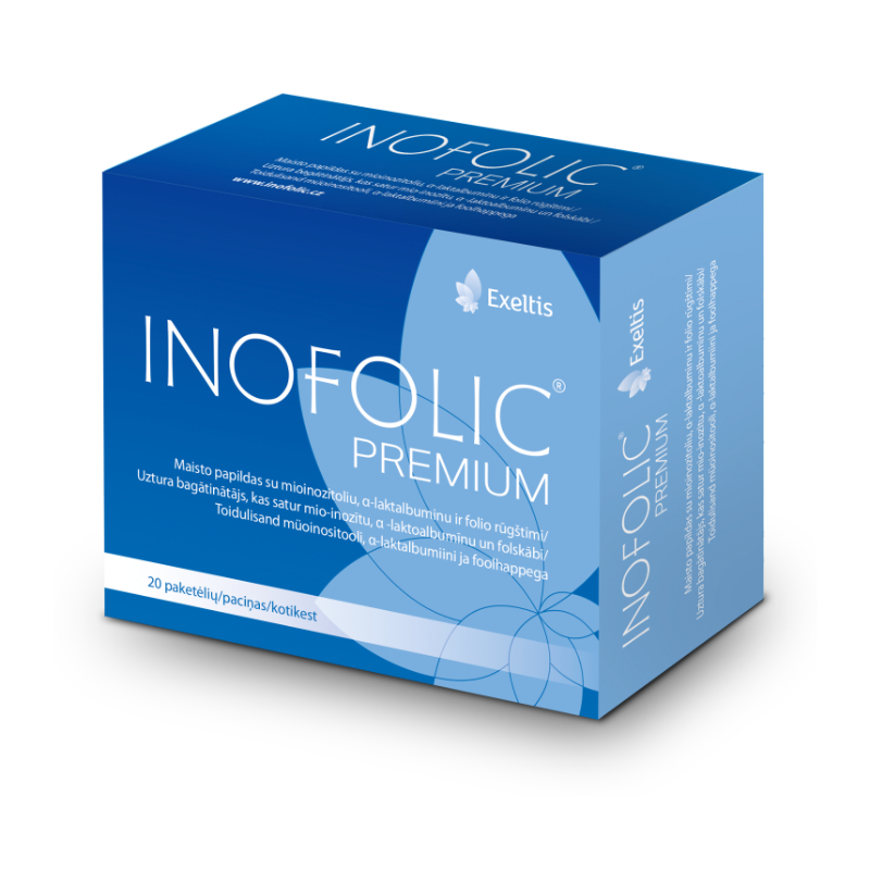 Inofolic Premium paciņas, 20 gb.