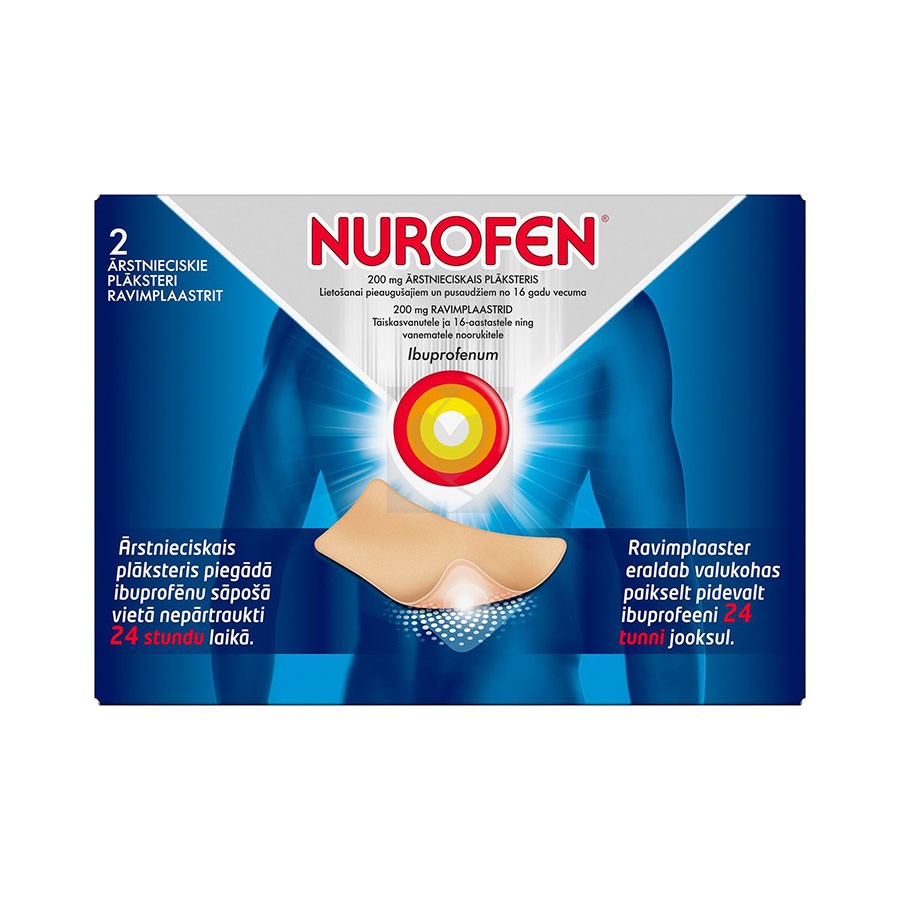Nurofen 200 mg ārstnieciskais plāksteris
