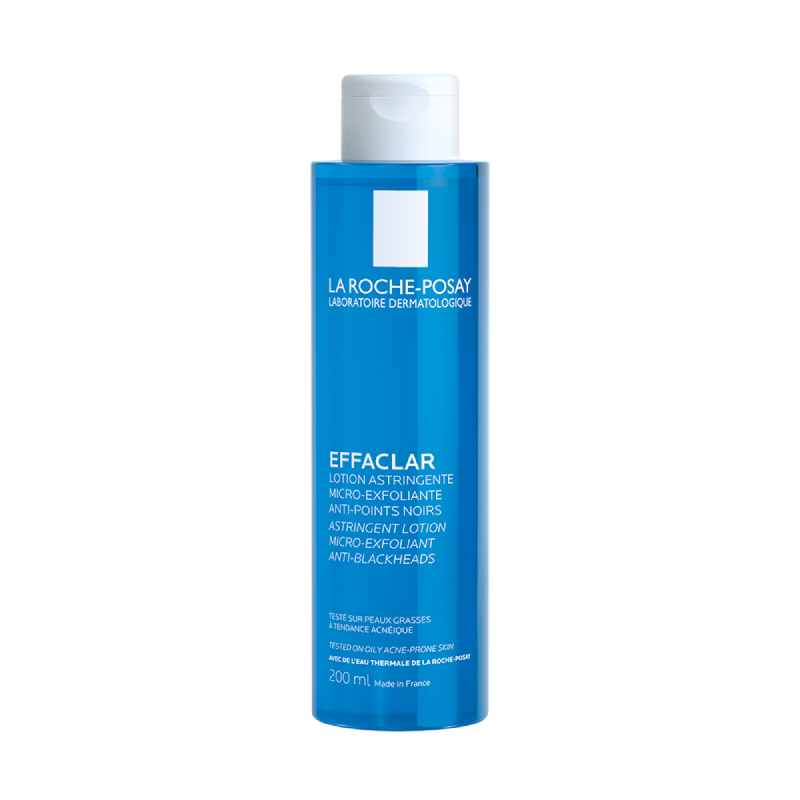 LA ROCHE-POSAY Effaclar Micro poras savelkošs eksfoliējošs sejas losjons, 200ml