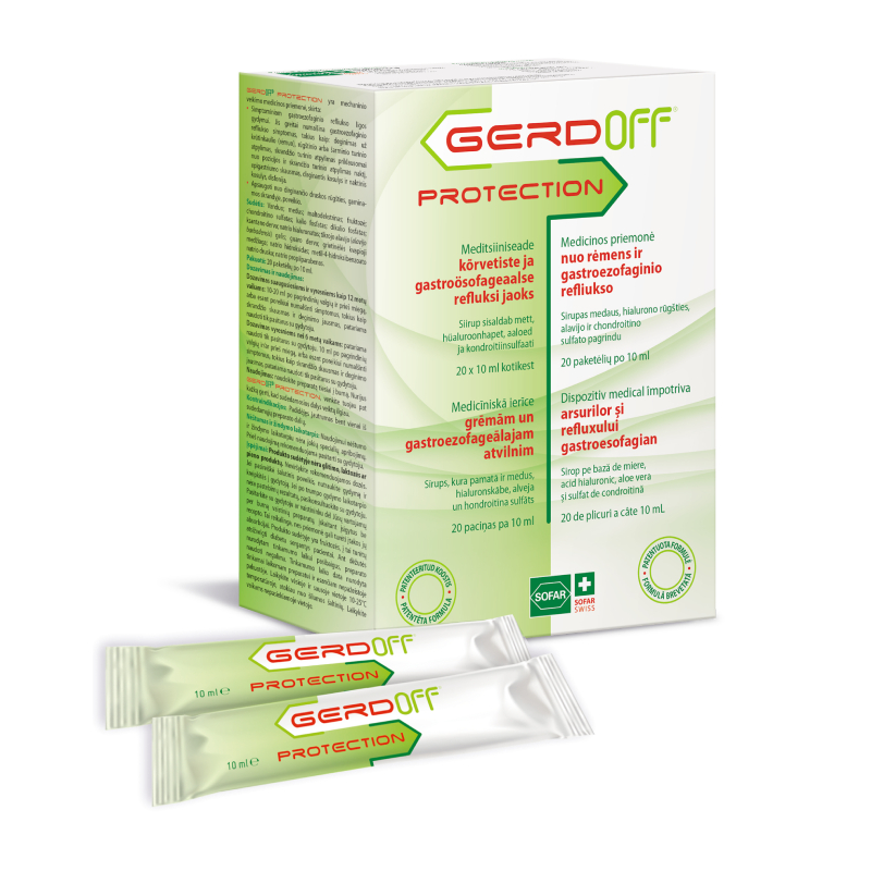 Gerdoff Protection 10 ml, 20 paciņas