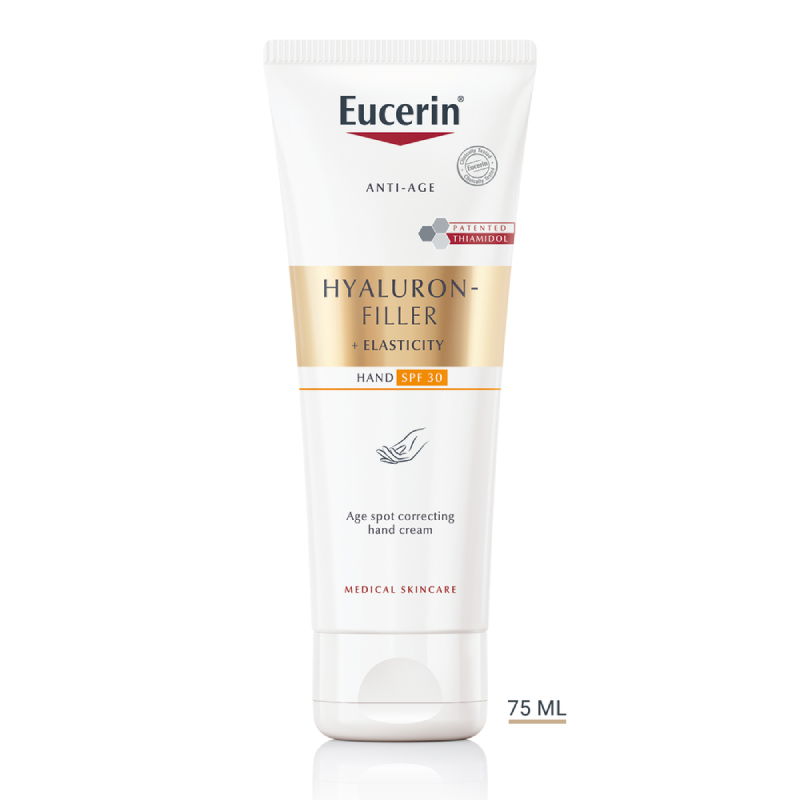 EUCERIN Hyaluron-Filler + Elasticity Age Spot Correcting SPF 30 roku krēms, 75 ml