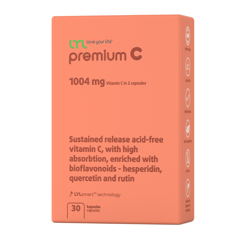 LYL premium C, 30 kapsulas