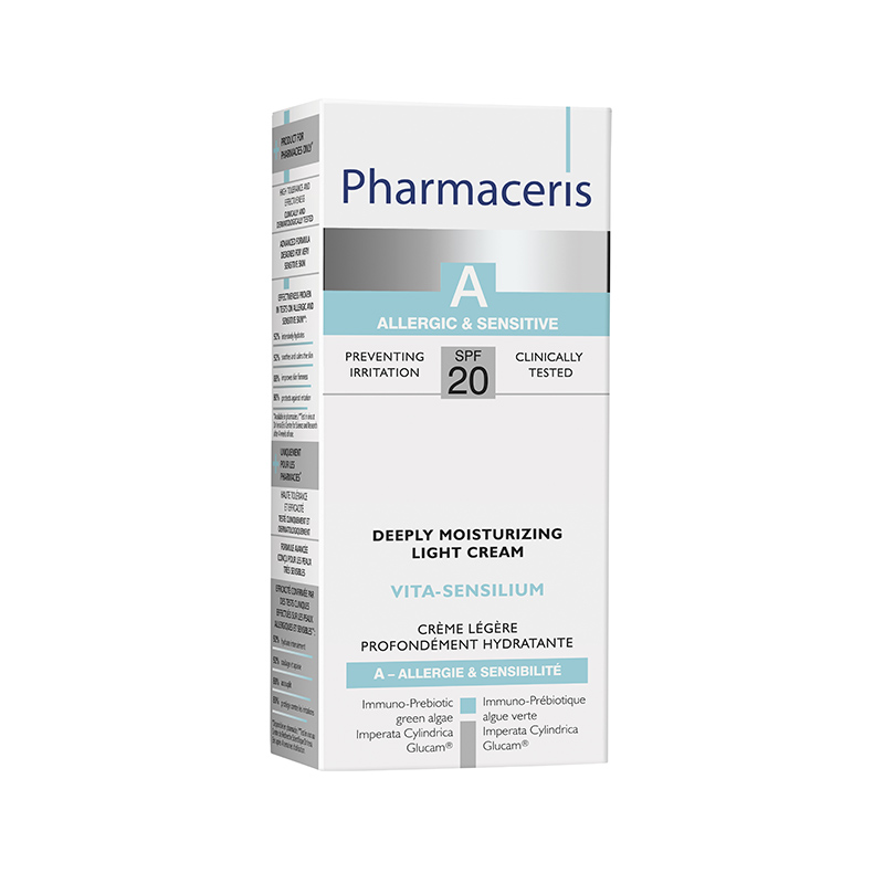 PHARMACERIS A.Vita-Sensilium dziļi mitrinošs sejas krēms, 50 ml