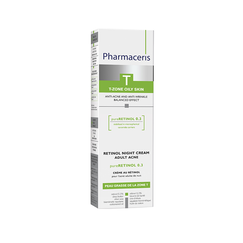 PHARMACERIS T nakts krēms ar retinolu pureRETINOL 0.3, 40 ml