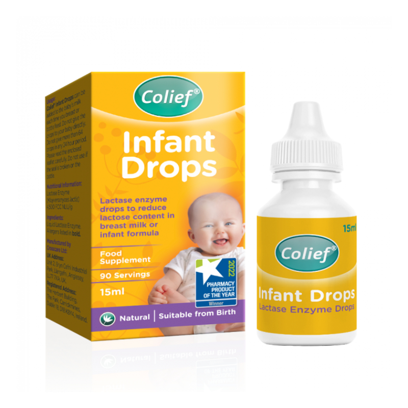 Colief Infant Drops laktāzes pilieni zīdaiņiem, 15 ml