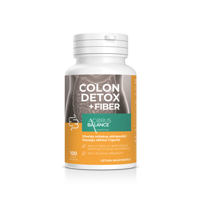 Acorus Balance COLON DETOX, 100 kapsulas
