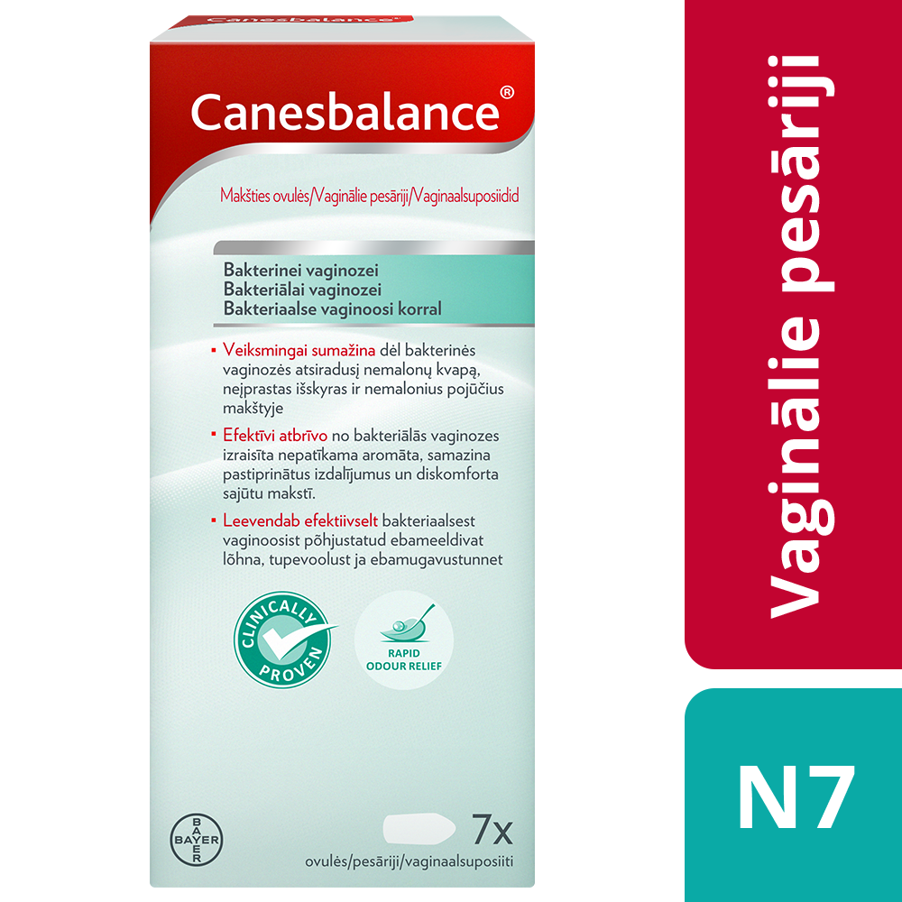 CANESBALANCE pesāriji, 7 gab.