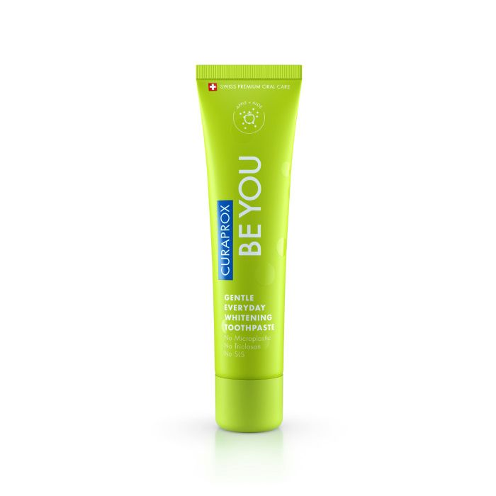 CURAPROX balinošā zobu pasta ar ābolu/alveju BE YOU, 60 ml