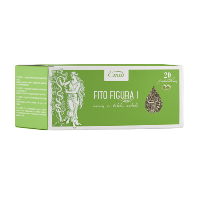 EMILI FITO Figura 1 tēja, 20 paciņas