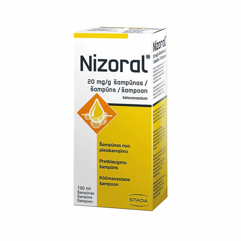 Nizoral 20 mg/g šampūns
