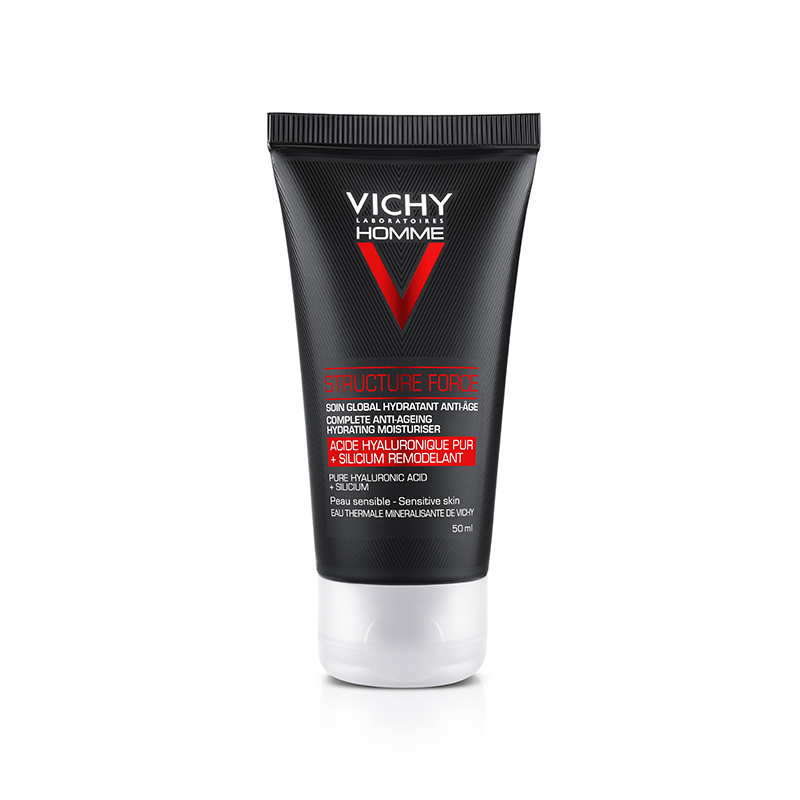 Vichy Homme Structure Force-pretnovecošanās krēms vīriešiem, 50 ml