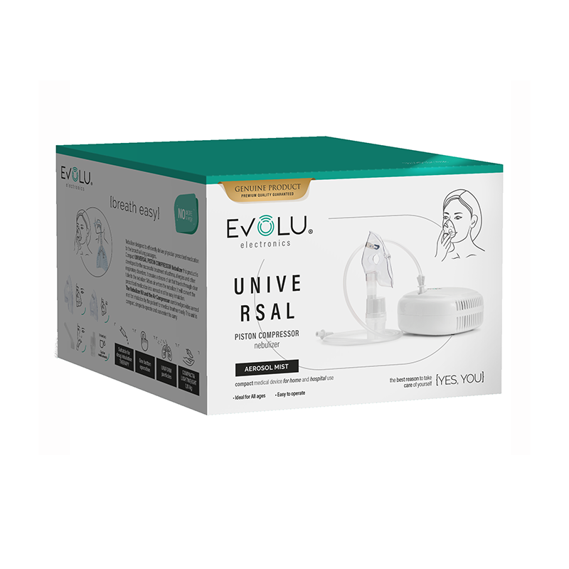 EVOLU kompresora inhalators UNIVERSAL, 1 gab.