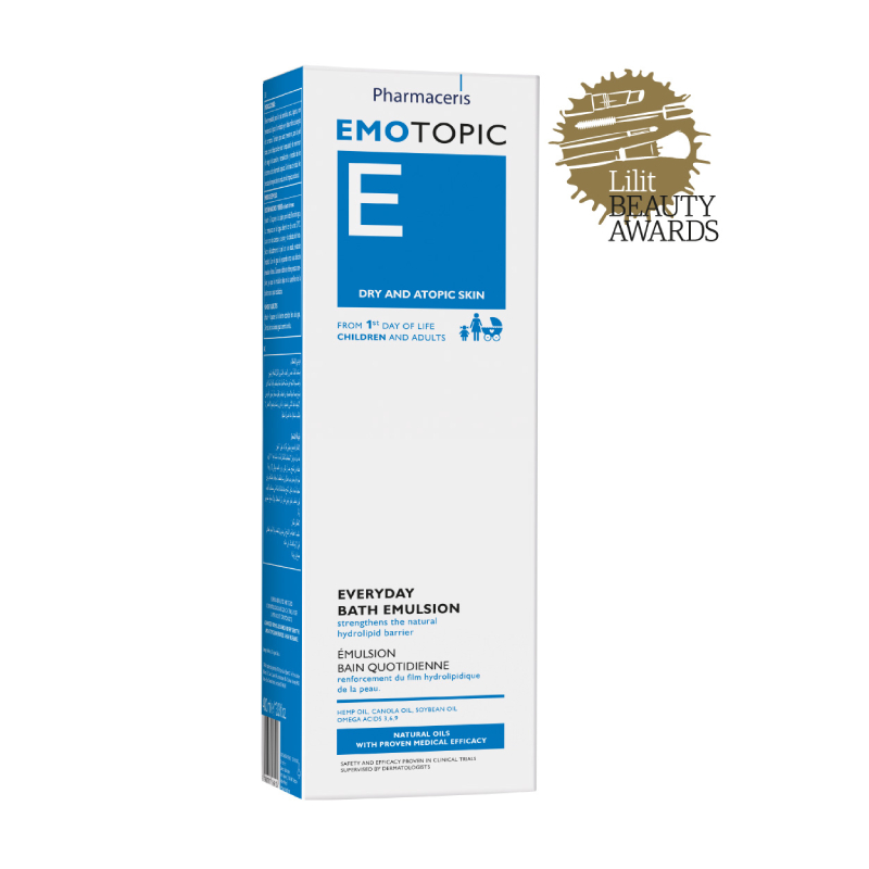 PHARMACERIS E EMOTOPIC ikdienas vannas emulsija, 400ml