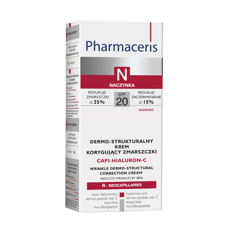 Pharmaceris N-Capi-Hialuron-C pretgrumbu krēms, 50 ml
