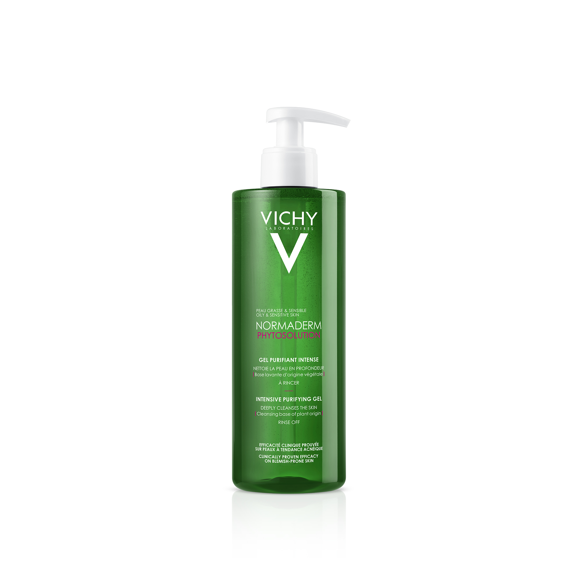 VICHY dziļi attīroša želeja normālai/kombinētai ādai NORMADERM PHYTOSCULPT, 400 ml