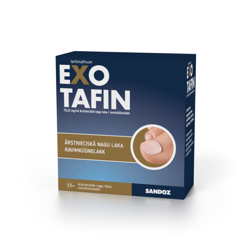Exotafin 78,22 mg/ml ārstnieciskā nagu laka